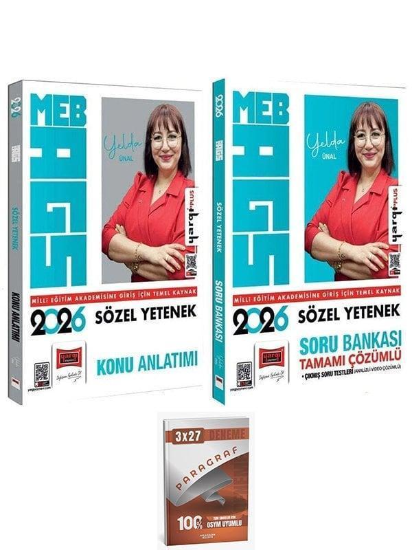 Yargı + Anla Kazan 2026 MEB-AGS Sözel Yetenek Konu Anlatımı + Soru Bankası 2 li Set - Yelda Ünal Yargı Yayınları - Yargı Yayınları - Image 1