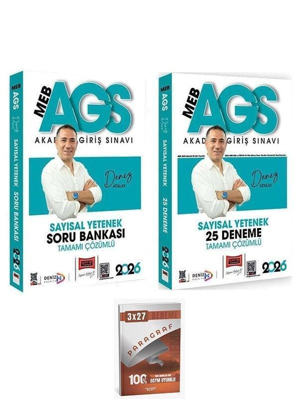 Yargı + Anla Kazan 2026 MEB-AGS Sayısal Yetenek Soru Bankası + 25 Deneme 2 li Set - Yargı Yayınları - Image 1