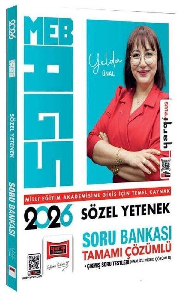 Yargı 2026 MEB-AGS Sözel Yetenek Soru Bankası Çözümlü - Yelda Ünal Yargı Yayınları - Yargı Yayınları - Image 1