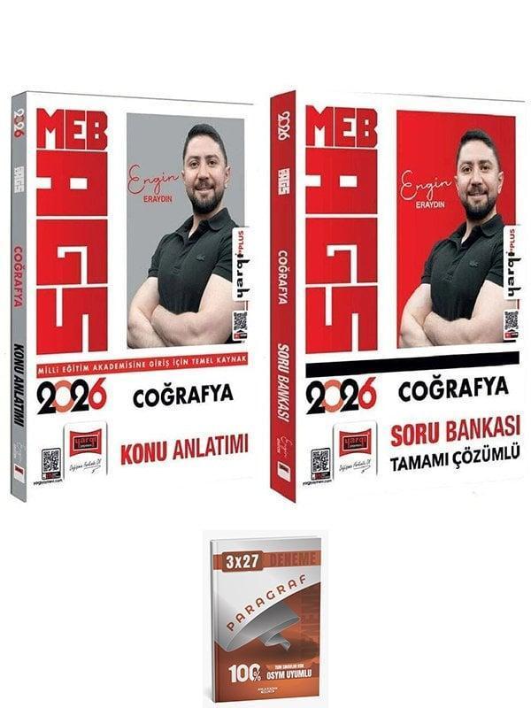 Yargı + Anla Kazan 2026 MEB-AGS Coğrafya Konu Anlatımı + Soru Bankası 2 li Set - Yargı Yayınları - Image 1