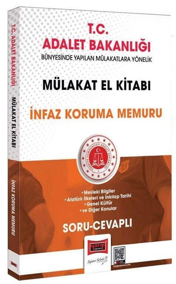 Yargı GYS Adalet Bakanlığı İnfaz Koruma Memuru Soru-Cevaplı Mülakat El Kitabı Görevde Yükselme Yargı Yayınları - Yargı Yayınları - Image 1