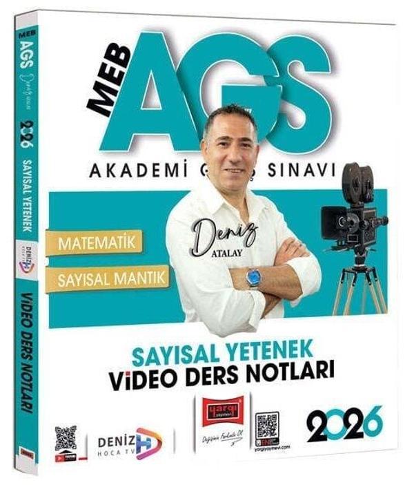 Yargı 2026 MEB-AGS Sayısal Yetenek Video Ders Notları - Yargı Yayınları - Image 1