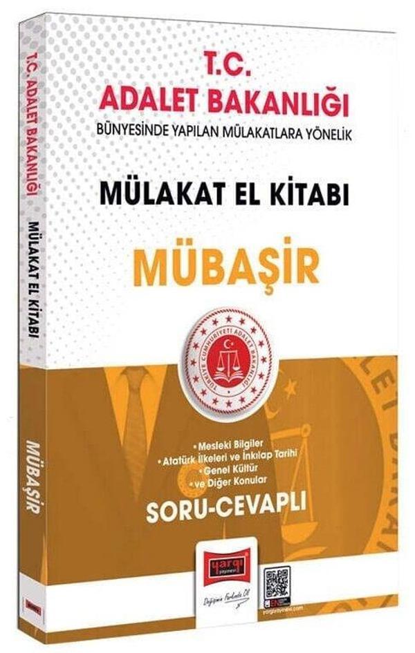Yargı GYS Adalet Bakanlığı Mübaşir Soru-Cevaplı Mülakat El Kitabı Görevde Yükselme Yargı Yayınları - Yargı Yayınları - Image 1