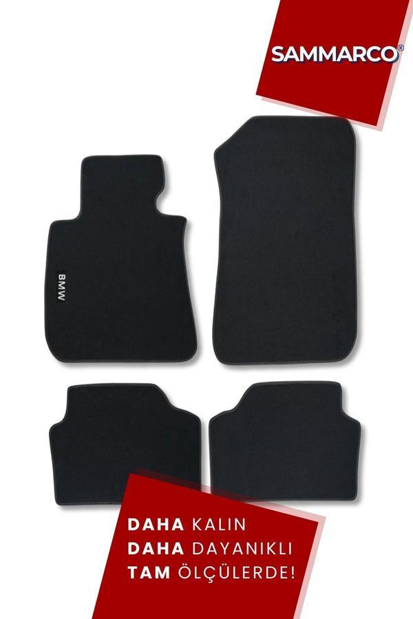 Sammarco Bmw 3 Serisi E46 Sedan 1997-2006 Halı Paspas Velur Paspas Kumaş Paspas Oto Paspas - Image 1