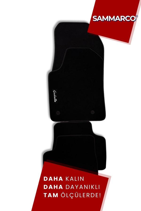 Sammarco Alfa Romeo Giulietta 2010-2014 Halı Paspas Velur Paspas Kumaş Paspas Oto Paspas - Image 1