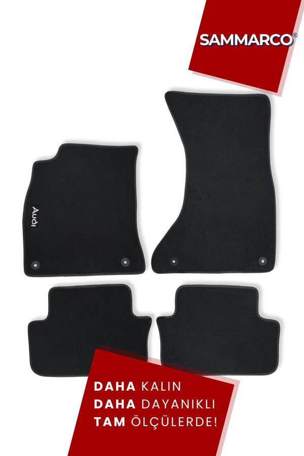 Sammarco Audi A5 Sportback 2007-2024 Halı Paspas Velur Paspas Kumaş Paspas Oto Paspas - Image 1