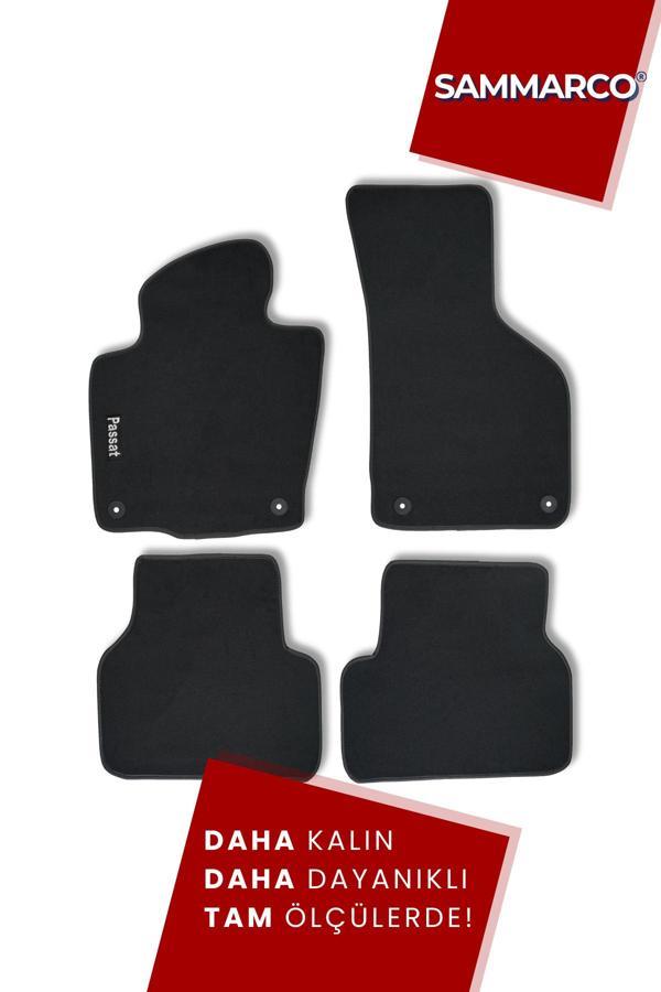 Sammarco Volkswagen Passat B7 2011-2014 Halı Paspas Velur Paspas Kumaş Paspas Oto Paspas - Image 1