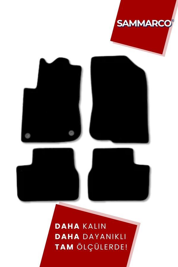 Sammarco Peugeot 208 2012-2019 Halı Paspas Velur Paspas Kumaş Paspas Oto Paspas - Image 1