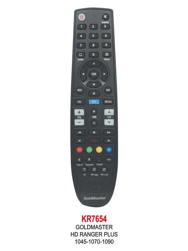 GOLDMASTER HD RANGER PLUS 1045-1070-1090 KUMANDA - Image 1