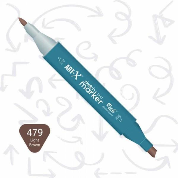 Supertrend Supertrend Sketch Marker Duo Çift Uçlu Marker Kalem 479 Light Brown - Image 1
