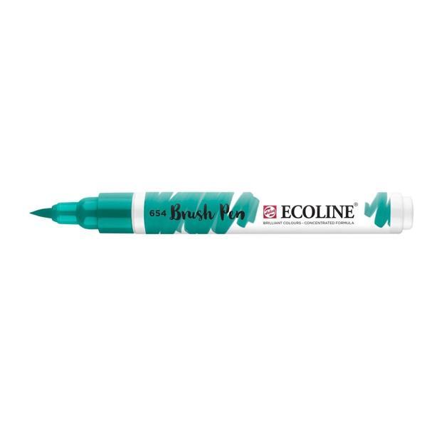 Supertrend Ecoline Brush Pen Fırça Uçlu Kalem 654 Fir Green - Image 1