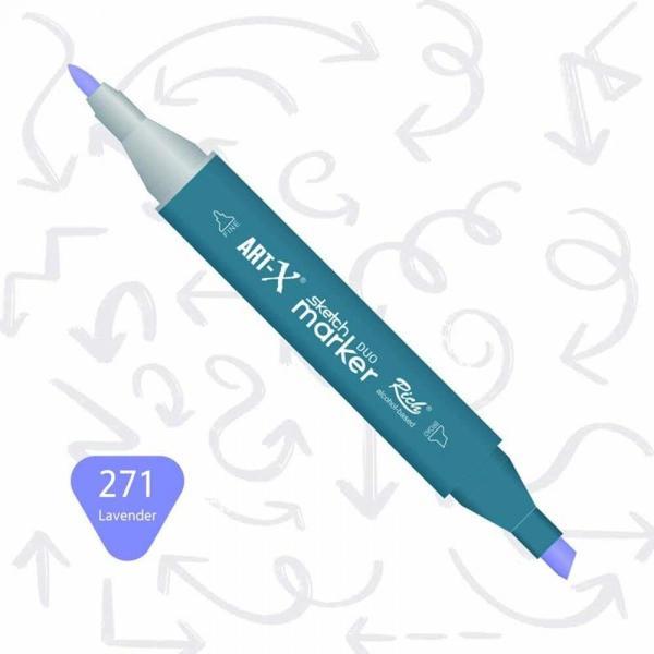 Supertrend Supertrend Sketch Marker Duo Çift Uçlu Marker Kalem 271 Levander - Image 1