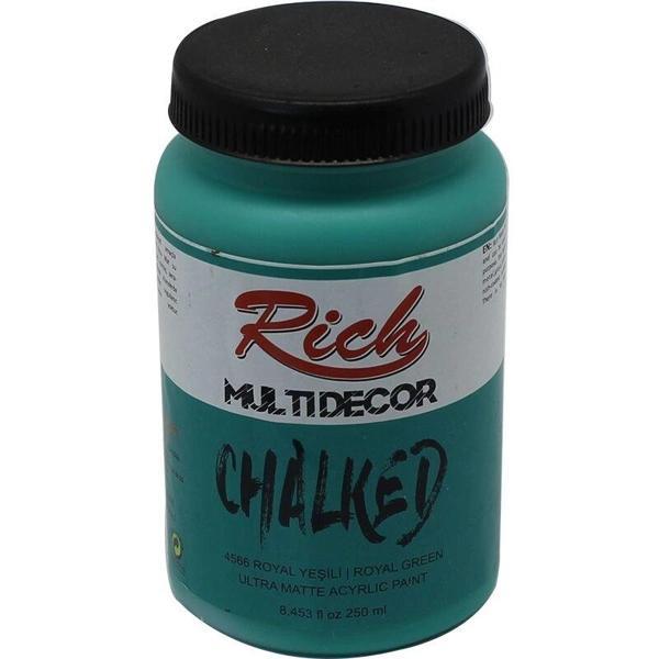 Supertrend Multi Decor Chalked Akrilik Boya 250 cc. 4566 ROYAL YEŞİL - Image 1
