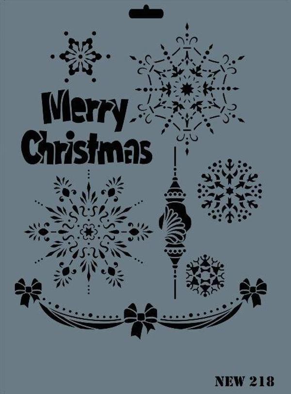 Supertrend Stencil Boyama Şablonu 25x35 cm. NEW-218 - Image 1