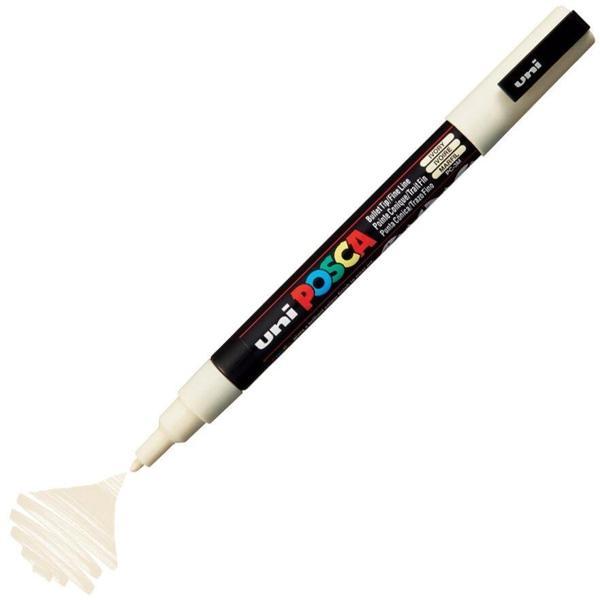 Supertrend Posca PC-3M Boyama Markörü 0.9-1.3 mm. FİLDİŞİ - Image 1