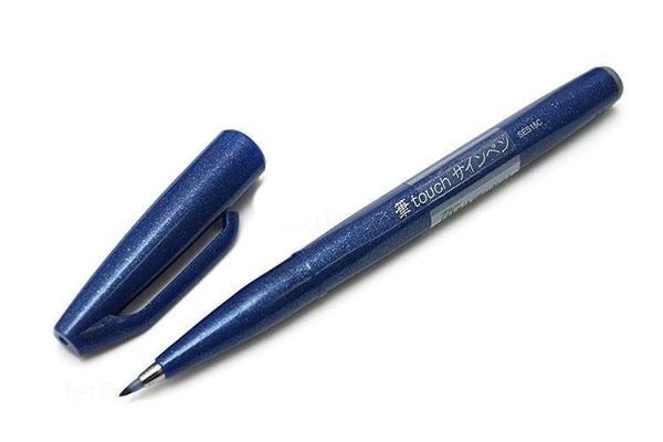 Supertrend Fude Touch Brush Sign Pen Fırça Uçlu Kalem BLUE - Image 1