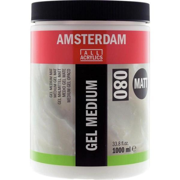 Supertrend Amsterdam Gel Medium Matt 080 Mat Jel Medyum 1000 ml. - Image 1