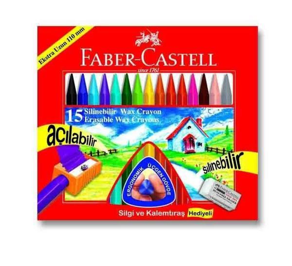 Supertrend Silinebilir Wax Crayon Mum Boya 15 Renk - Image 1