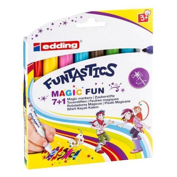 Supertrend E-13 Funtastics Sihirli Keçeli Kalem 8 Renk - Image 1