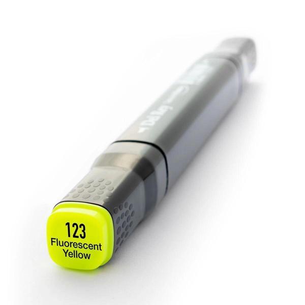 Supertrend Çift Uçlu Çizim Marker Kalemi 123 Fluorescent Yellow - Image 1