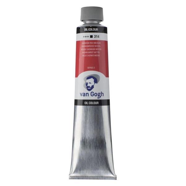 Supertrend Van Gogh Yağlı Boya 200 ml. 314 Cadmium Red Medium - Image 1