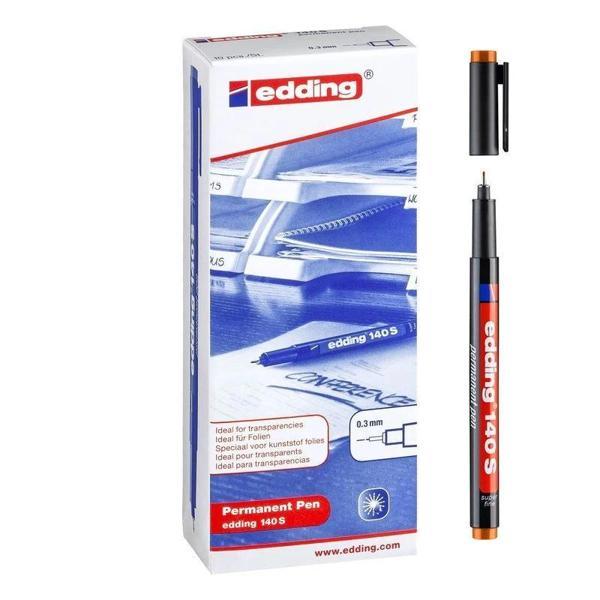 Supertrend 140 S Çok Amaçlı Permanent Kalem (Asetat Kalemi) TURUNCU 10'lu Kutu - Image 1