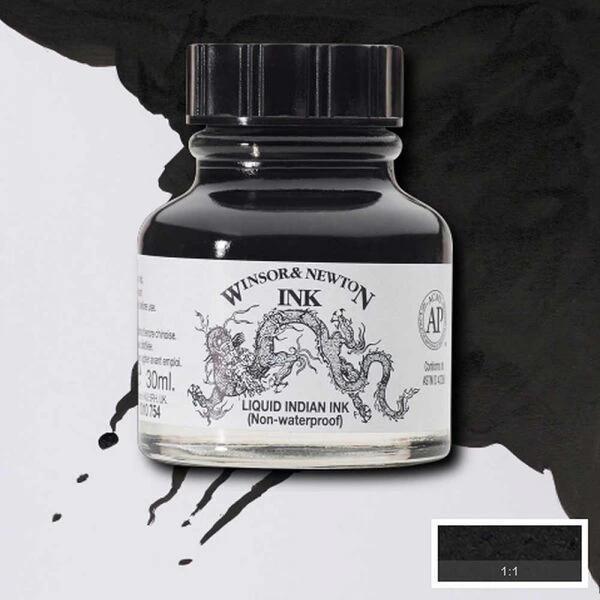 Supertrend Drawing Ink Çizim Mürekkebi 14 ml. 754 Liquid Indian Ink - Image 1