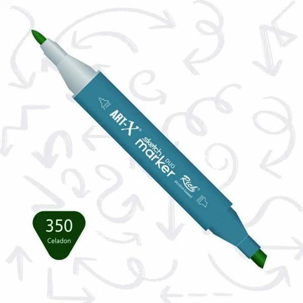 Supertrend Sketch Marker Duo Çift Uçlu Marker Kalem 350 Celadon - Image 1