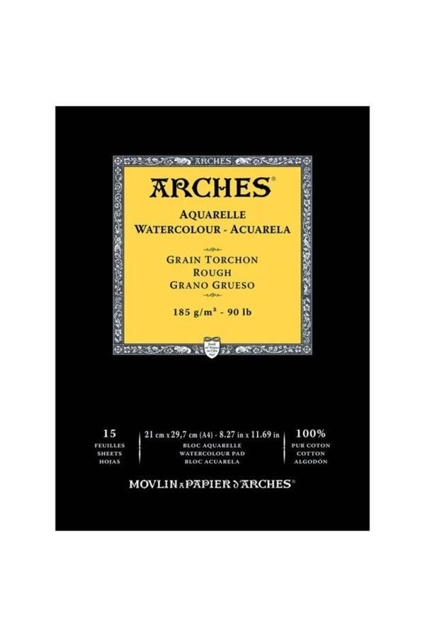 Supertrend Sulu Boya Defteri Blok Rough - Kalın Doku 185 gr. 21x29 cm. 15 Yaprak - Image 1