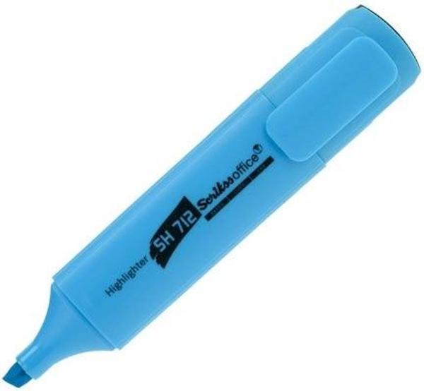 Supertrend Office Highlighter Fosforlu İşaretleme Kalemi MAVİ - Image 1