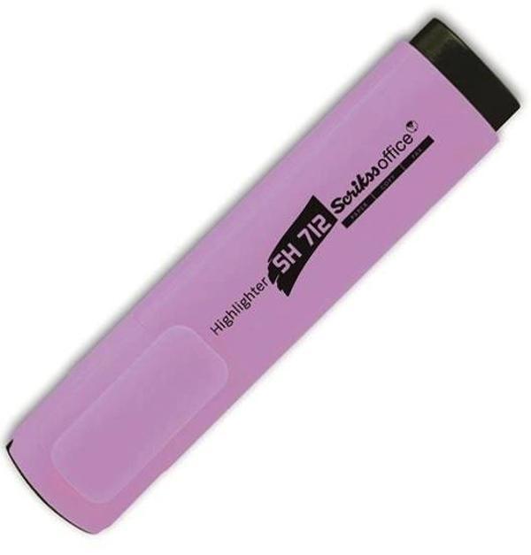 Supertrend Office Highlighter Fosforlu İşaretleme Kalemi PASTEL LİLA - Image 1