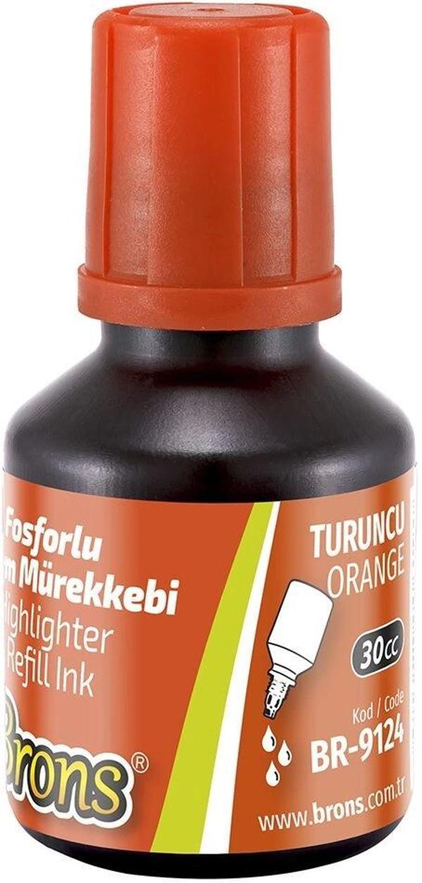 Supertrend Fosforlu Kalem Mürekkebi 30 cc. Turuncu - Image 1