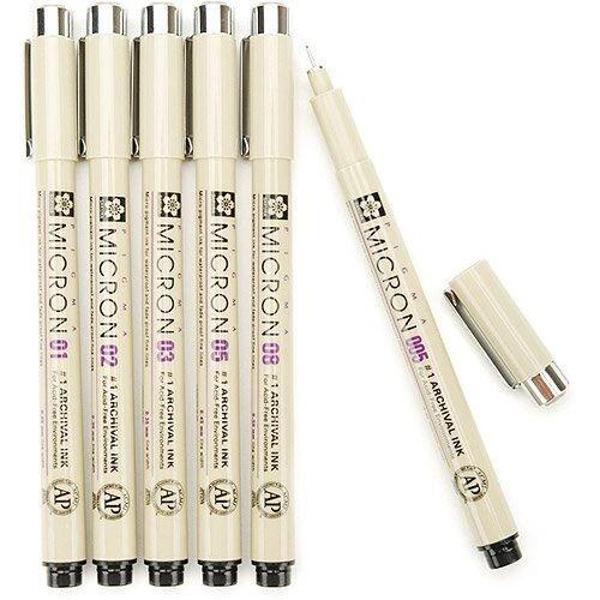Supertrend Pigma Micron Çizim Kalemi Seti 6'lı - Image 1