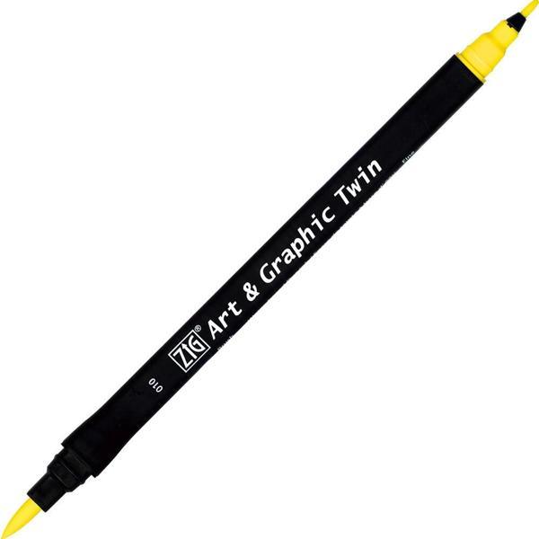 Supertrend Art & Graphic Twin Marker Çizim Kalemi 10 Light Yellow - Image 1