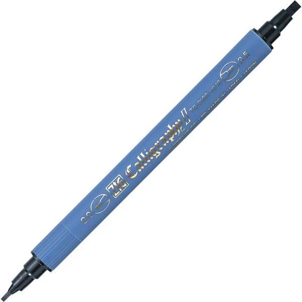 Supertrend Kaligrafi Kalemi Çift Uçlu 2 mm. + 3.5 mm. Siyah - Image 1