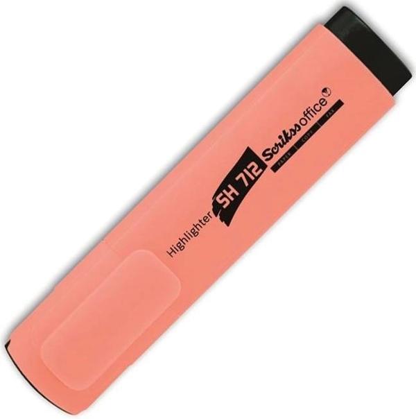 Supertrend Office Highlighter Fosforlu İşaretleme Kalemi PASTEL TURUNCU - Image 1