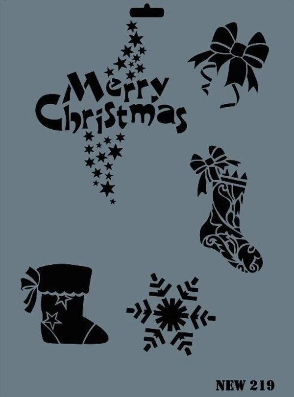 Supertrend Stencil Boyama Şablonu 25x35 cm. NEW-219 - Image 1