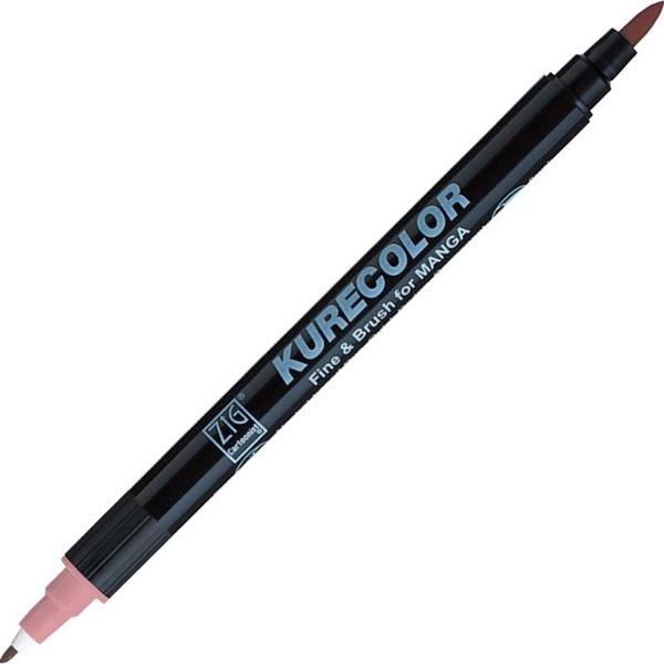 Supertrend Kurecolor Fine & Brush for MANGA Marker Çizim Kalemi 262 Pale Rose - Image 1