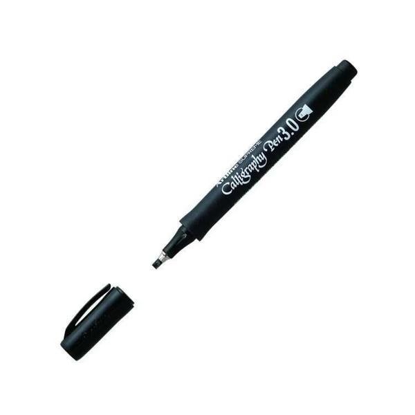 Supertrend Supreme Kaligrafi Kalemi 3.0 mm. Siyah - Image 1