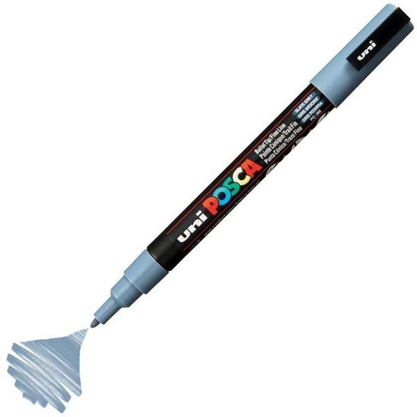 Supertrend Posca PC-3M Boyama Markörü 0.9-1.3 mm. KURŞUN GRİ - Image 1