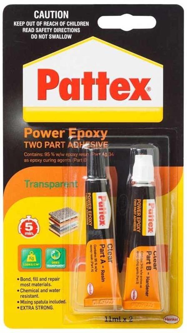 Supertrend Power Epoxy İki Kompenantlı Güçlü Epoksi Yapıştırıcı 2x11 ml. - Image 1