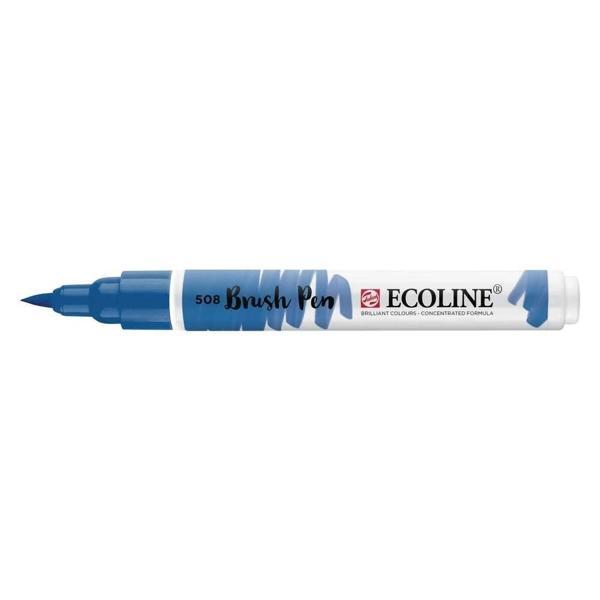 Supertrend Ecoline Brush Pen Fırça Uçlu Kalem 508 Prussian Blue - Image 1