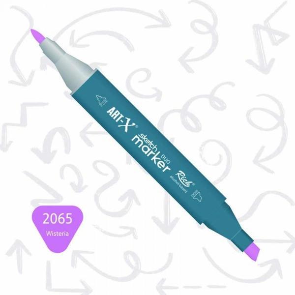 Supertrend Supertrend Sketch Marker Duo Çift Uçlu Marker Kalem 2065 Wisteria - Image 1