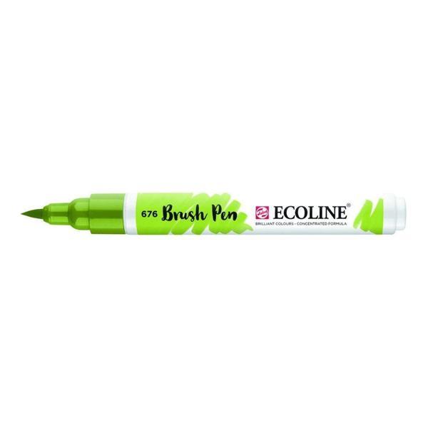 Supertrend Ecoline Brush Pen Fırça Uçlu Kalem 676 Grass Green - Image 1