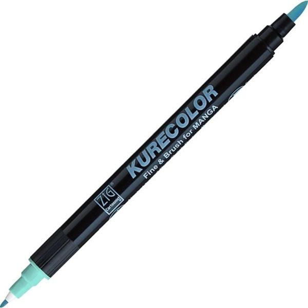 Supertrend Kurecolor Fine & Brush for MANGA Marker Çizim Kalemi 302 Light Blue - Image 1