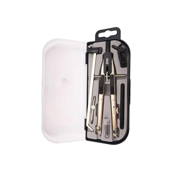 Supertrend Hassas Ayarlı Trilinli Metal Pergel Seti 6 Parça - Image 1