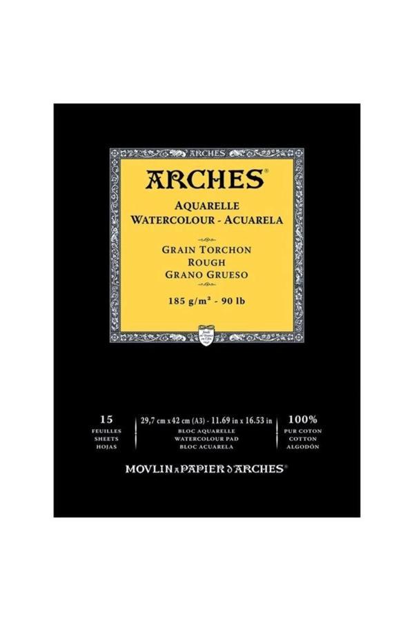 Supertrend Sulu Boya Defteri Blok Rough - Kalın Doku 185 gr. 29x42 cm. 15 Yaprak - Image 1