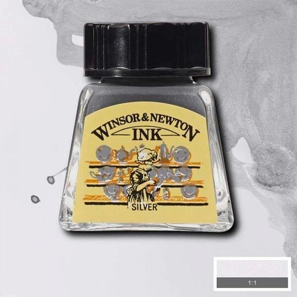 Supertrend Drawing Ink Çizim Mürekkebi 14 ml. 617 Silver - Image 1