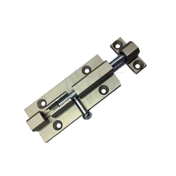 Kapı, Pencere Alüminyum Sürgü, 7cm, Saten - 20 Adet - Image 1