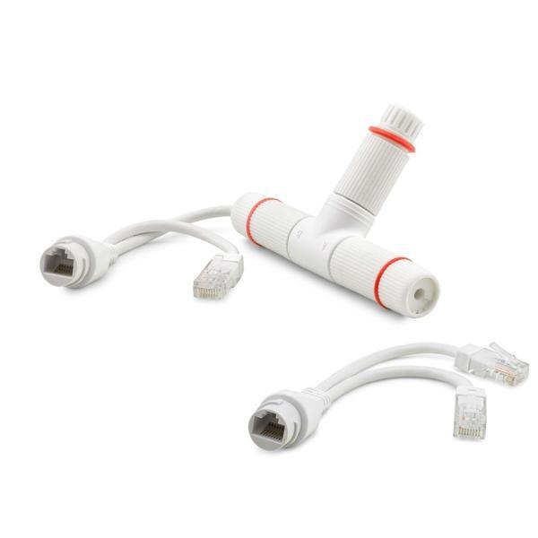 Ağ Kablolama Konnektör Poe Combıner Mux 2In1 Beyaz HDX5550 - Image 1